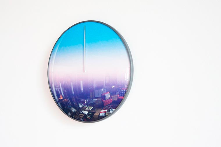 Today часы, часы Present Clock, часы показывают время цвет неба, Скотт Трифт, Scott Thrift