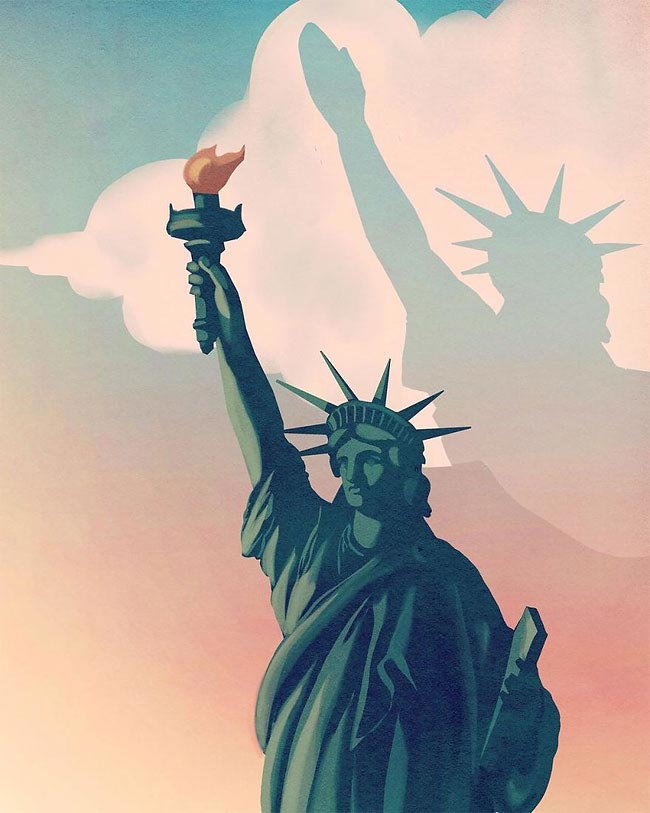 Марко Мелграти, Marco Melgrati, печальная правда современной жизни, саркастические иллюстрации