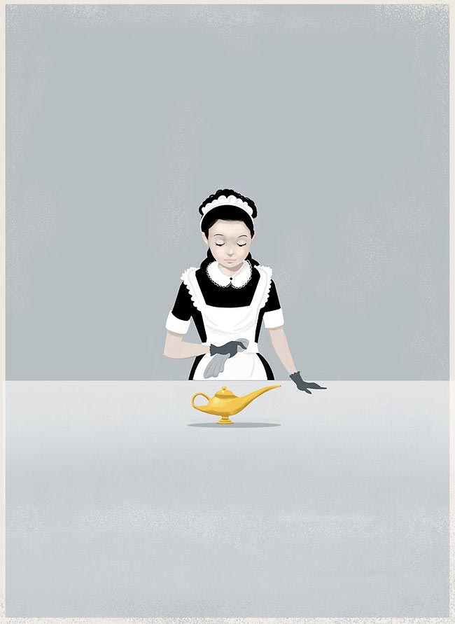 Марко Мелграти, Marco Melgrati, печальная правда современной жизни, саркастические иллюстрации