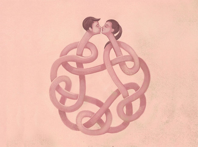 Марко Мелграти, Marco Melgrati, печальная правда современной жизни, саркастические иллюстрации