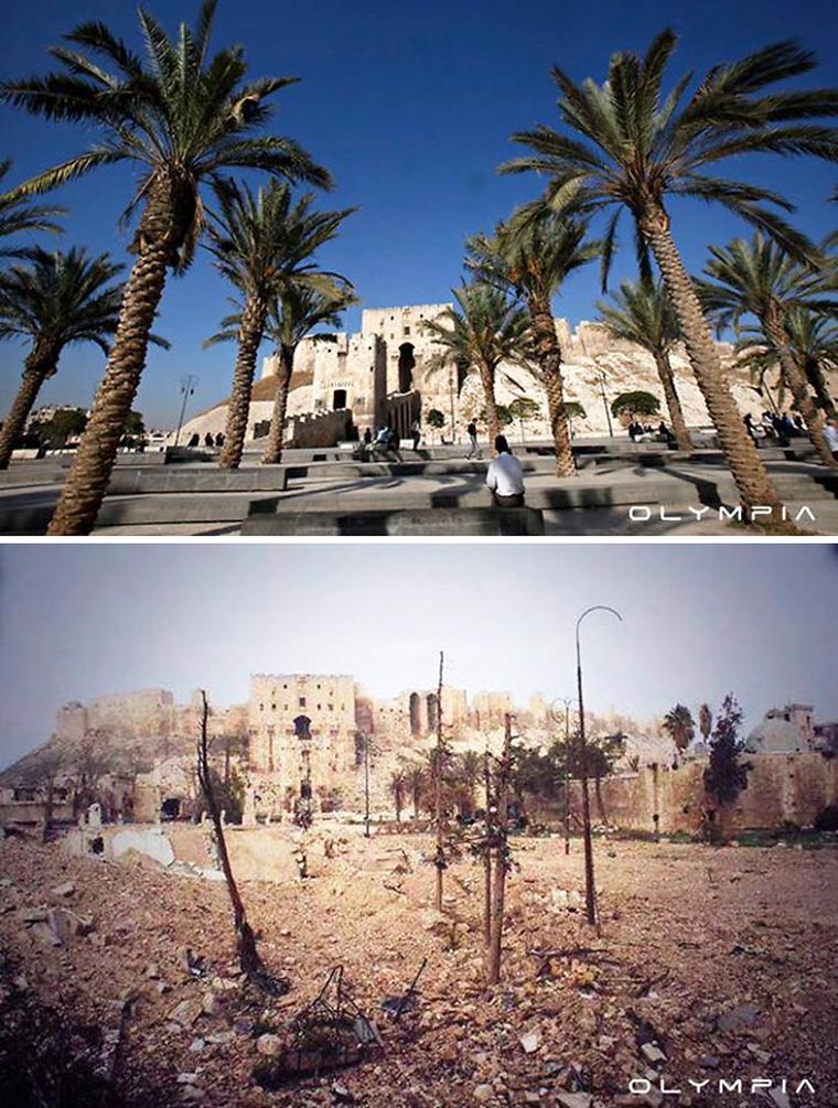Ракка до и после войны фото
