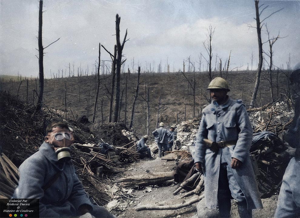 фотографии солдат Первой мировой войны в цвете, раскрашенные фотографии солдат Первой мировой войны