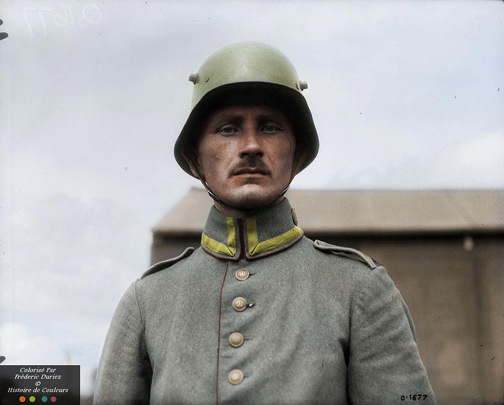 фотографии солдат Первой мировой войны в цвете, раскрашенные фотографии солдат Первой мировой войны