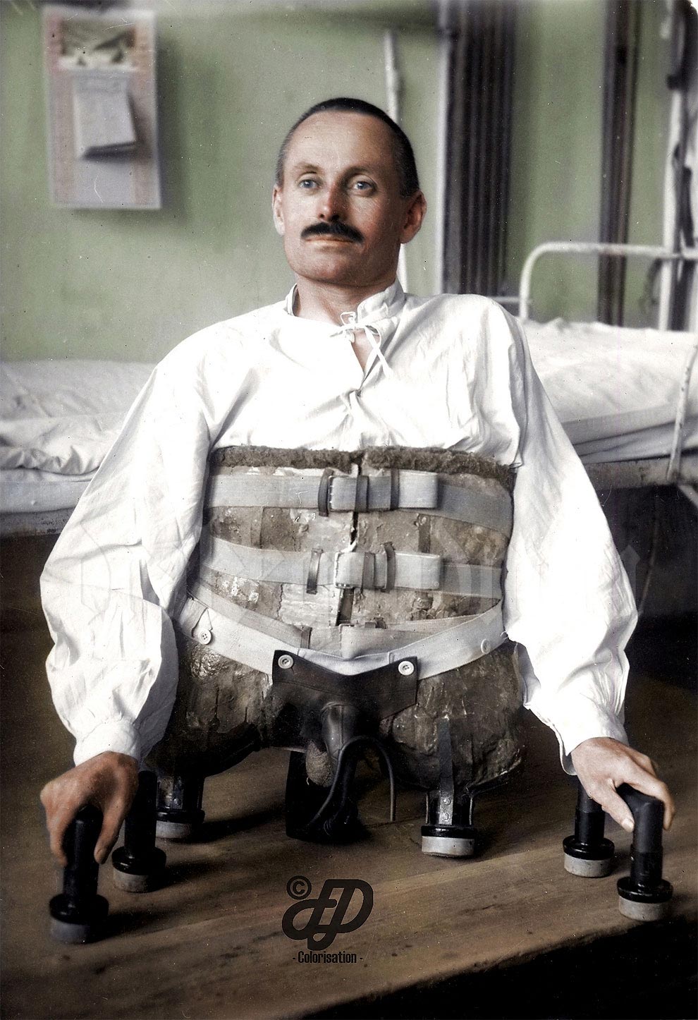 Ранения солдат первой мировой войны