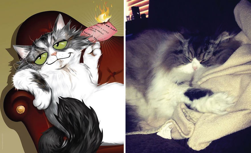 Портреты животных с характером, Художница рисует портреты домашних животных, Крис Битоу, Chris Beetow