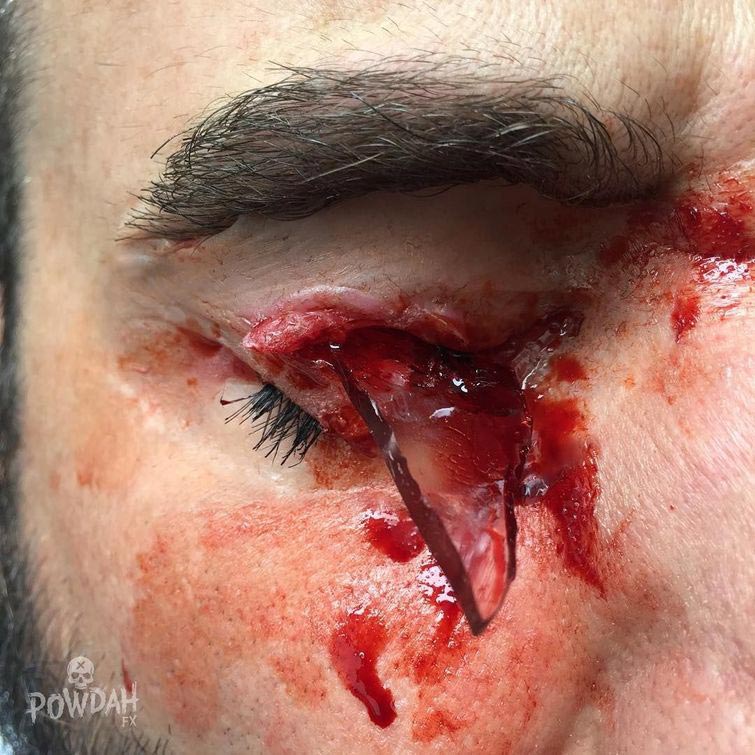 Самый страшный профиль в инстаграме или ужасные творения визажиста-самоучки Марк Клэнси ,Marc Clancy, ужасный грим, визажист пугающий грим