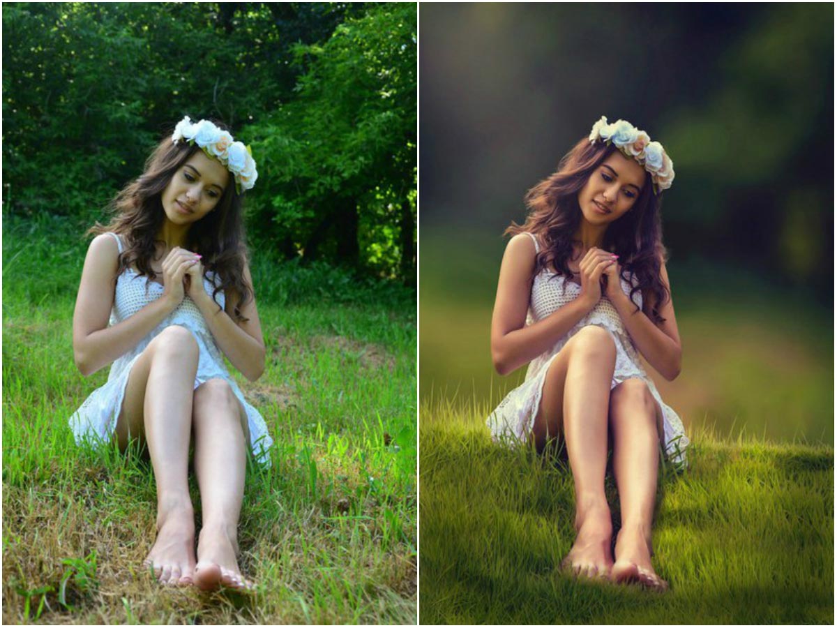 до и после фотошопа, красивый фотошоп