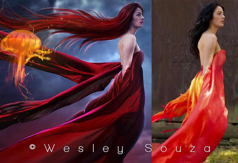 до и после фотошопа, красивый фотошоп