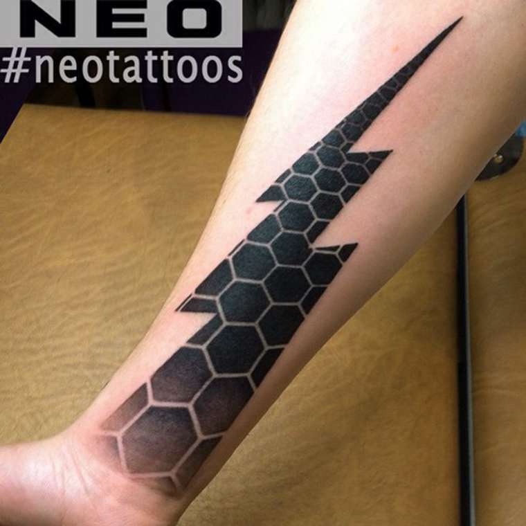Neo tattoos, геометрические татуировки, тату геометрия