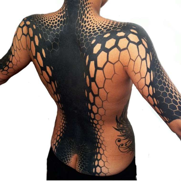 Neo tattoos, геометрические татуировки, тату геометрия