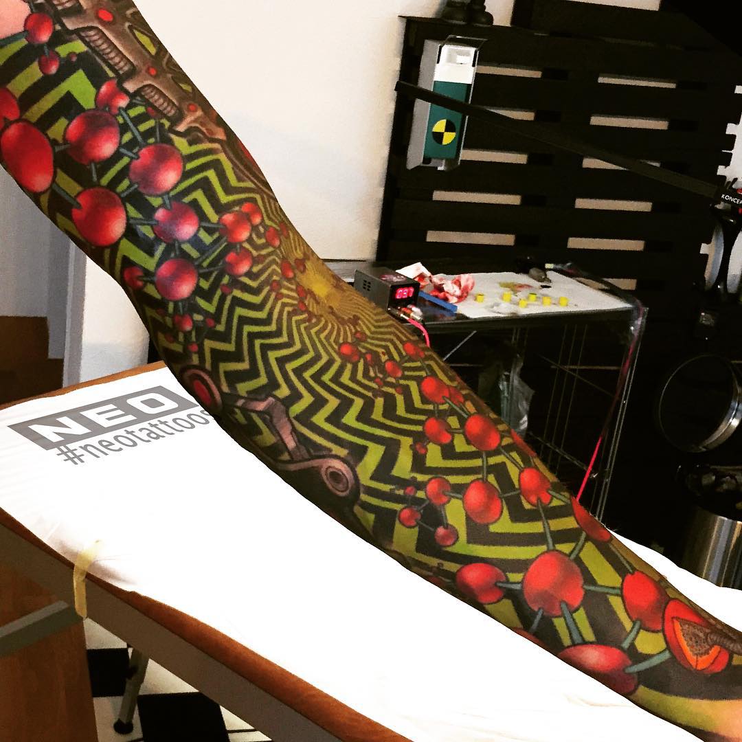 Neo tattoos, геометрические татуировки, тату геометрия