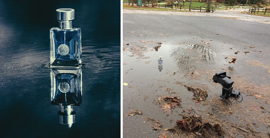 правда о том как создаются фотографии, За кадром