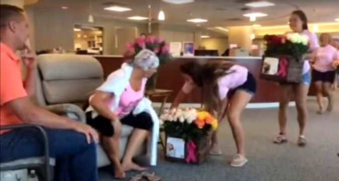 муж сделал для жены в последний день химиотерапии, поступок мужа для жены завершение химиотерапии