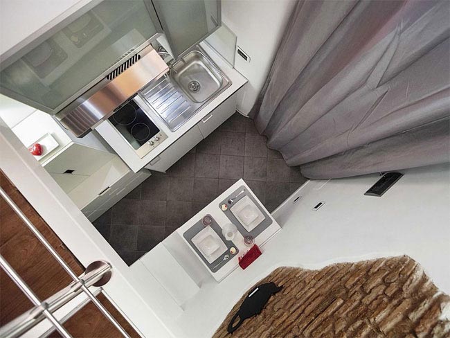 Самый маленький дом Италии, переделанный из переулка в квартиру Самый маленький дом Италии, переделанный из переулка в квартиру, Марко Пиерацци, Marco Pierazzi