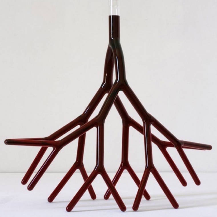 Утонченные кувшины для вина в виде корней деревьев и кровеносной системы кувшины для вина, кувшины в виде корней деревьев, кувшины в виде кровеносной системы