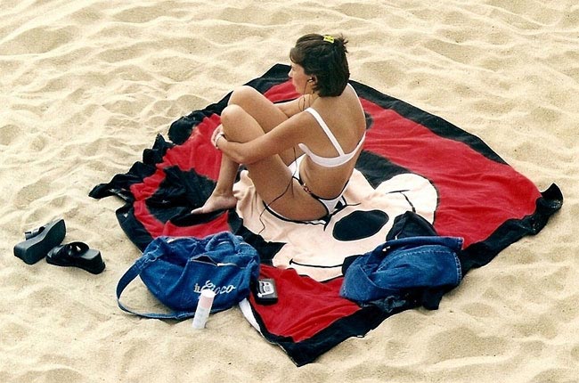 жизнь на пляжах Чили в 1980-х, девушки на пляже Чили