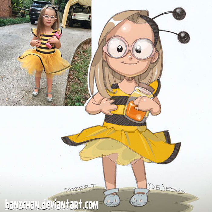 Роберт Де Джизес Robert De Jesus, фотографии в стиле аниме