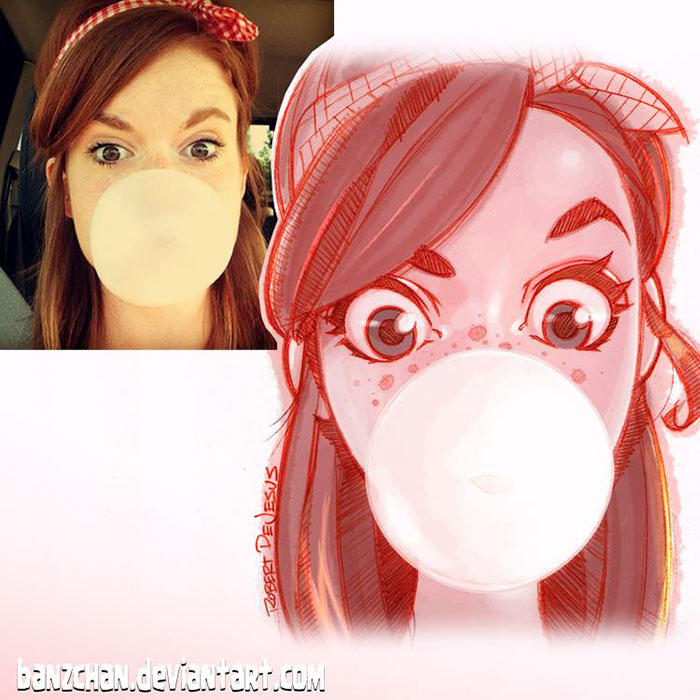 Роберт Де Джизес Robert De Jesus, фотографии в стиле аниме