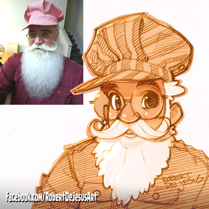 Роберт Де Джизес Robert De Jesus, фотографии в стиле аниме