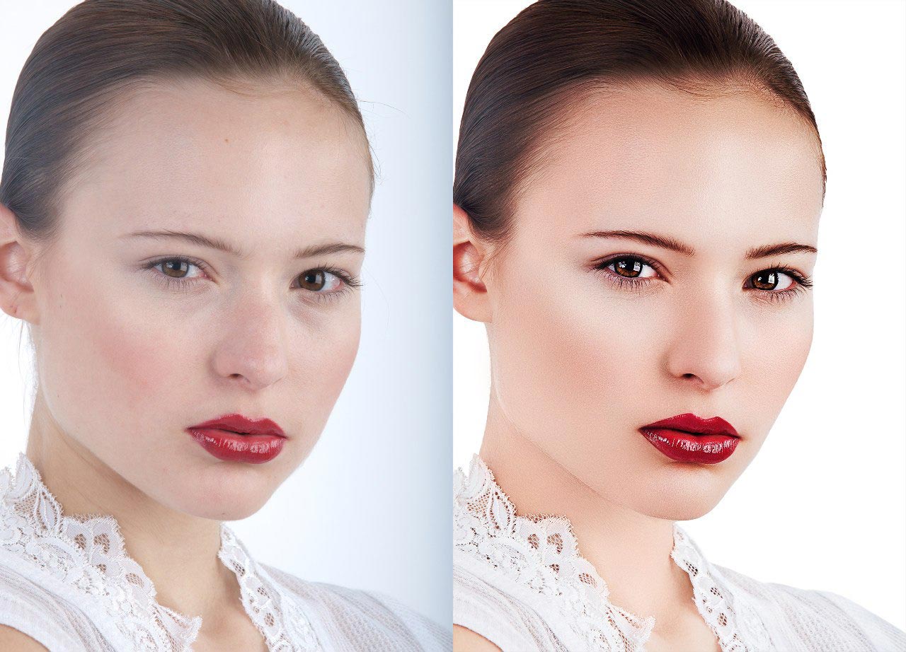 до и после фотошопа, красивый фотошоп