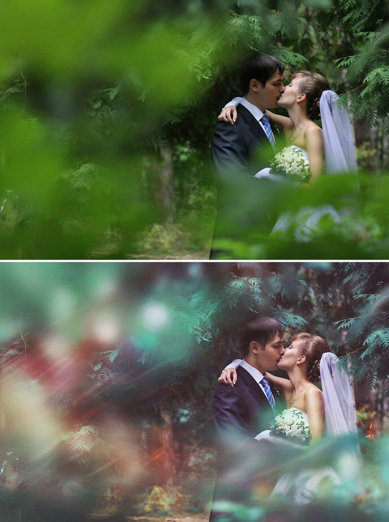 до и после фотошопа, красивый фотошоп