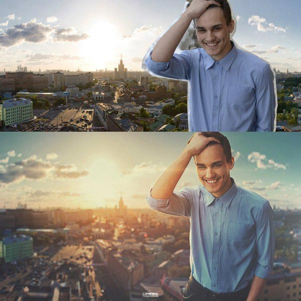 до и после фотошопа, красивый фотошоп