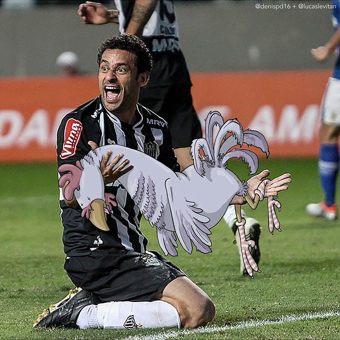 Художник добавляет иллюстрации к фотографиям из интернета, Лукас Левитан, Lucas Levitan