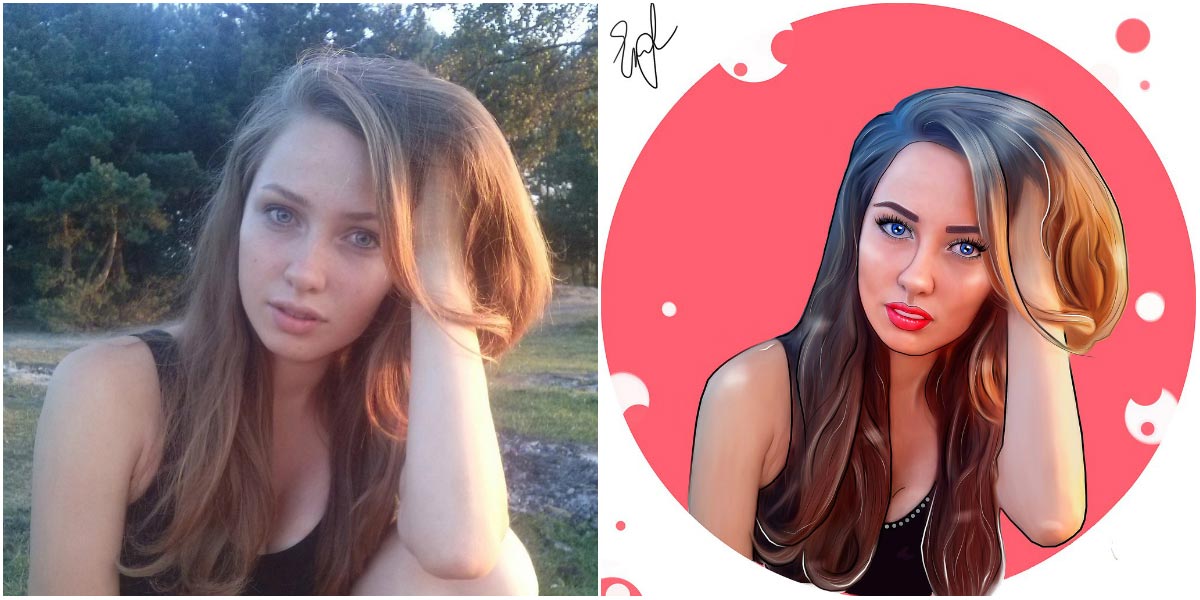 до и после фотошопа, красивый фотошоп