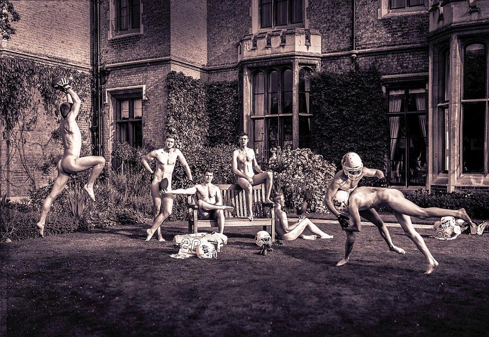 благотворительный календарь студенты Кембриджского университета