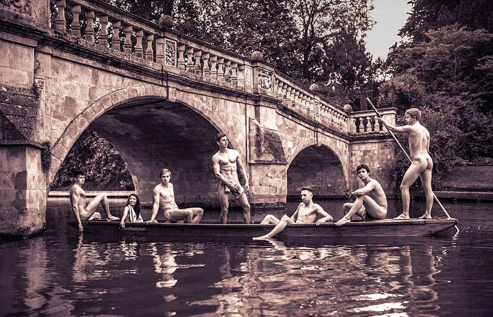 благотворительный календарь студенты Кембриджского университета