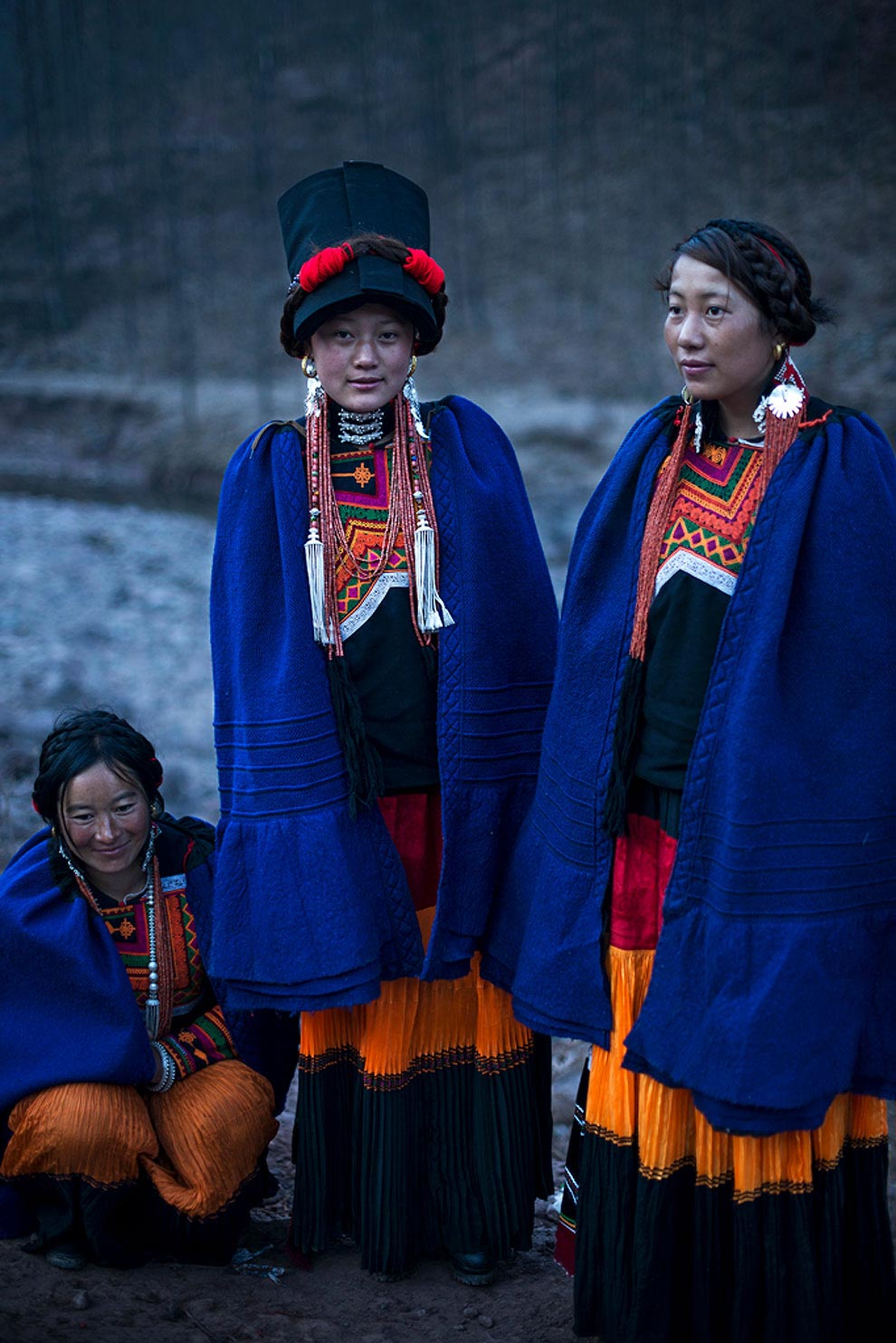 люди из редких племён, редкие этнические группы, представители племён