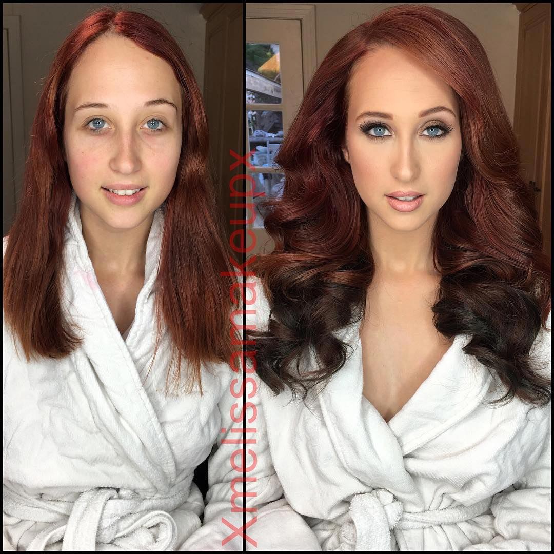 Девушки до и после макияжа, доказывающие, что косметика творит чудеса до и после макияжа, Мелисса Мерфи, Melissa Murphy