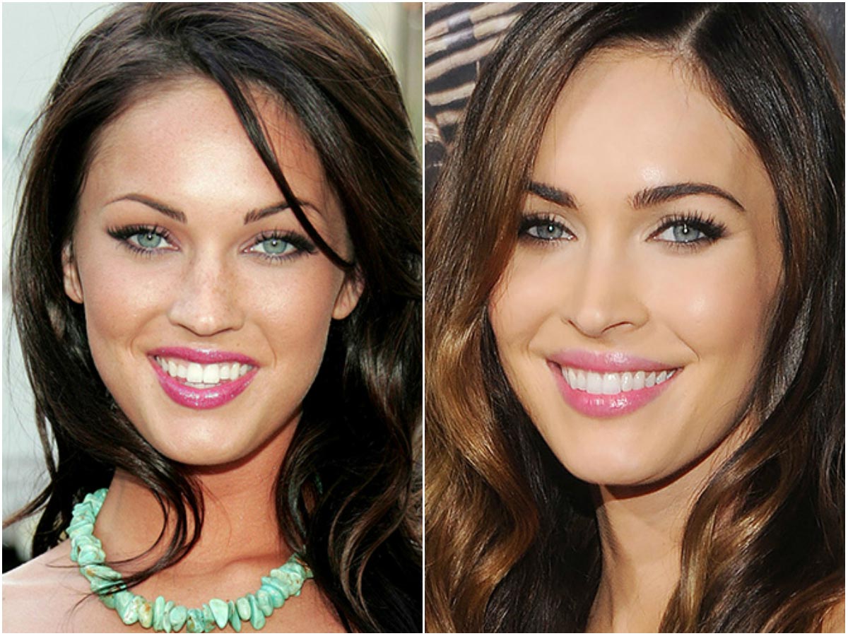 как менялась форма бровей звёзд, как изменялись брови звёзд Голливуда