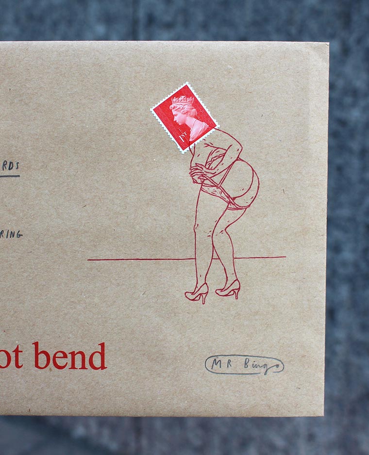 Мистер Бинго, Mr Bingo, Dirty Queen, Грязная королева, издевается над изображением королевы Англии