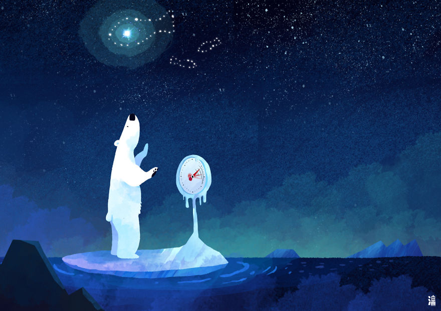 Волшебные иллюстрации, тайваньский художник