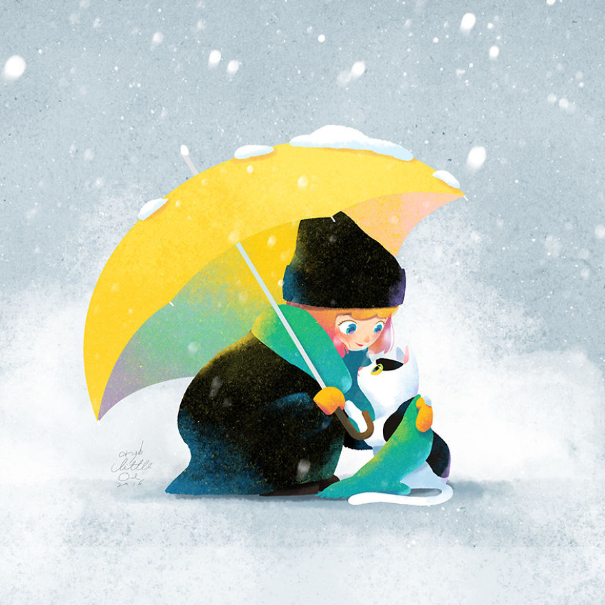 Волшебные иллюстрации, тайваньский художник