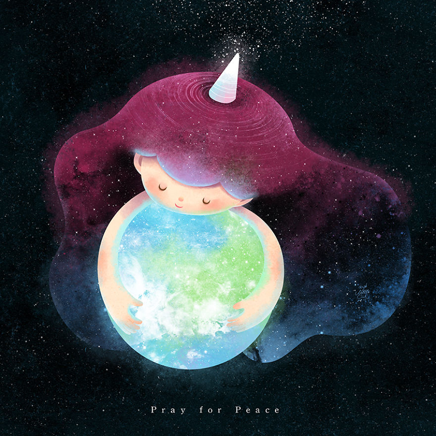 Волшебные иллюстрации, тайваньский художник