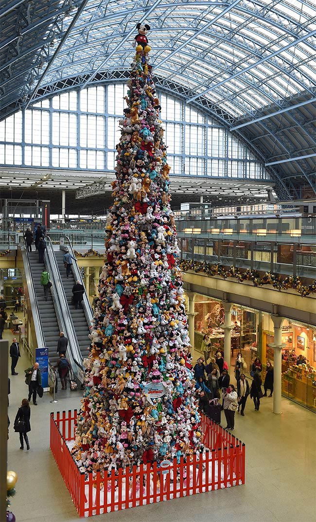 рождественские ёлки со всего мира, самые необычные рождественские ёлки со всего мира