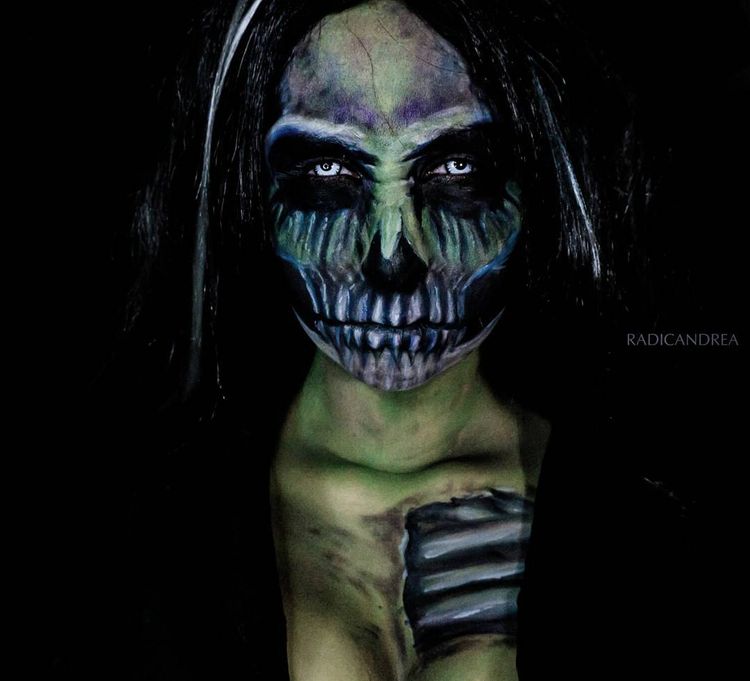 Визажист превращает себя в жутких монстров, Андреа Де Ла Осса, Andrea De La Ossa