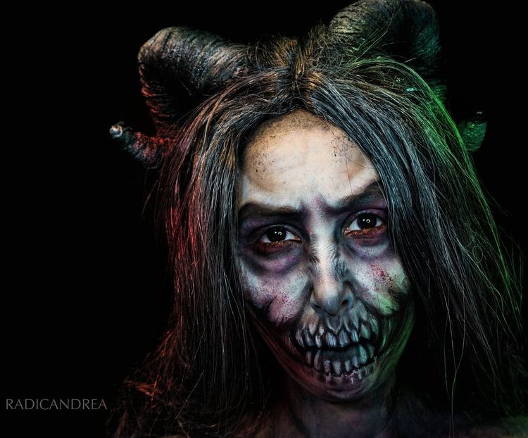 Визажист превращает себя в жутких монстров, Андреа Де Ла Осса, Andrea De La Ossa