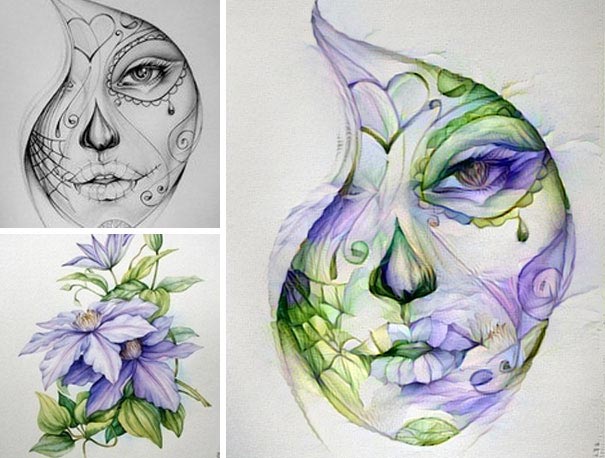 Нейронные сети: как сочетая несколько случайных фотографий получить настоящее искусство объединение фотографий нейронные сети, объединённые фотографии Ostagram, объединение случайных фото нейронные сети