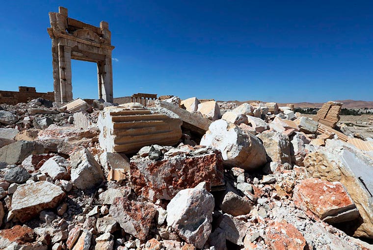 Достопримечательности Сирии до и после ИГИЛ, памятники Сирии до и после ИГИЛ