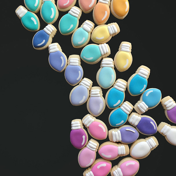 графический дизайнер печёт печенья, красивое печенье, Холли Фокс