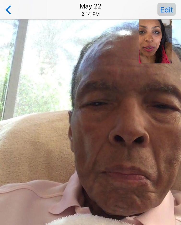 последняя фотосессия Мухаммеда Али, последняя фотография Мухаммеда Али, последние прижизненные фотографии Мухаммеда Али