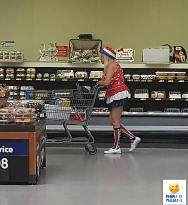people of walmart, странные американцы, наряды посетителей американских супермаркетов
