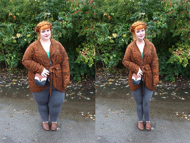 Thinner Beauty, модели плюс худеют фотошоп, цифровая липосакция, похудеть при помощи фотошопа