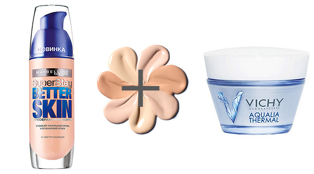 что получится если смешать разные виды косметики, тональный крем и губная помада