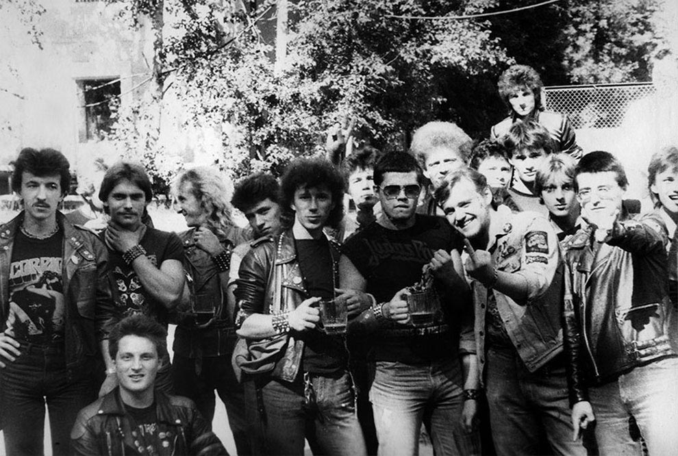 Советские неформалы, панки СССР, готы СССР, металлисты СССР