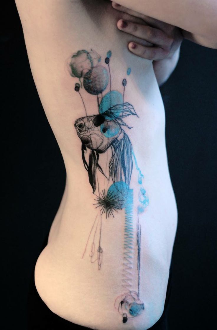 тату на морскую тематику, татуировки с морем