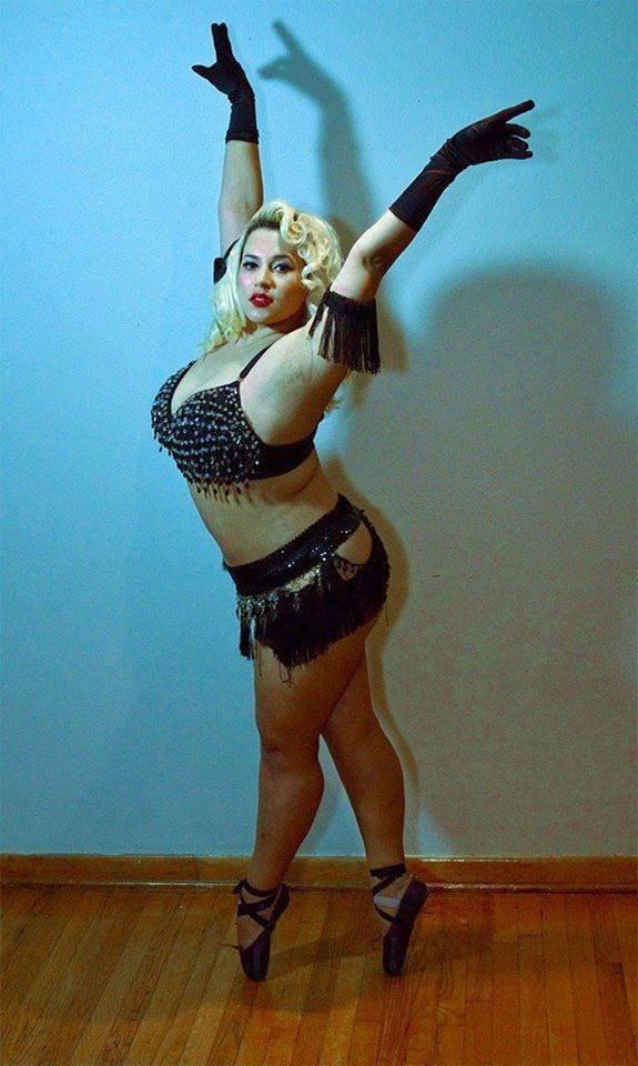 Илиана Вера,Iliana Vera, балерина размера плюс